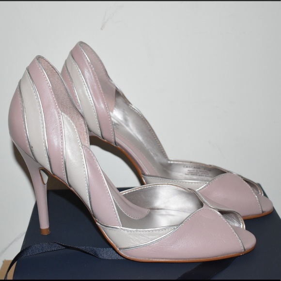 Carlos Santana Shoes - Rose Pink Carlos Santana Peep Toe Heels - Size 7.5